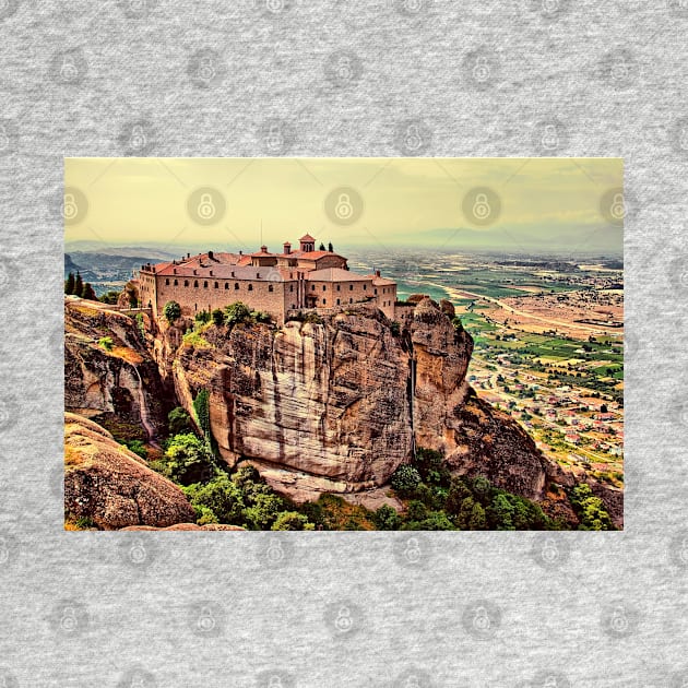 Greece. Meteora. The Holy Monastery of St. Stephen. by vadim19